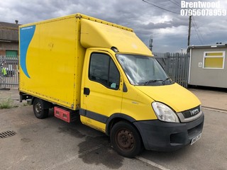 Location: Brentwood - 2010 IVECO DAILY 35S11 MWB Box Van REG: GN60CAX, Keys: No, MOT Expiry date: 27.03.2025, 2287 Diesel, 5 Speed Manual Diesel, Former Keepers: 6