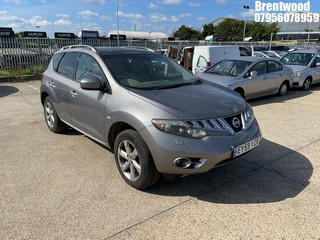 Location: Brentwood - 2009 NISSAN MURANO V6 CVT Estate REG: EY59YZR, Keys: No, MOT Expiry date: 01.09.2025, 3498 Petrol, Variable Speed Auto Petrol, Former Keepers: 2