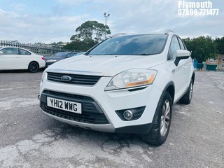 Location: Plymouth - 2012 FORD KUGA TITANIUM TDCI 140 Estate REG: YH12WWG, Keys: No, MOT Expiry date: 16/09/2025, 1997 Diesel, 6 Speed Manual Diesel, Former Keepers: 6