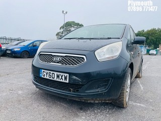 Location: Plymouth - 2010 KIA VENGA 2 ECODYNAMICS CRDI 5 Door Hatchback REG: GY60MXW, Keys: No, MOT Expiry date: 30/08/2024, 1396 Diesel, 6 Speed Manual Diesel, Former Keepers: 5