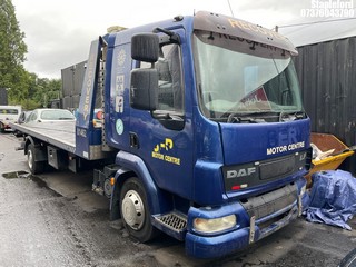 Location: Stapleford - 2003 DAF TRUCKS FA LF45.150 Breakdown Truck REG: MX03EZZ, Keys: Yes, Diesel, Former Keepers: 10