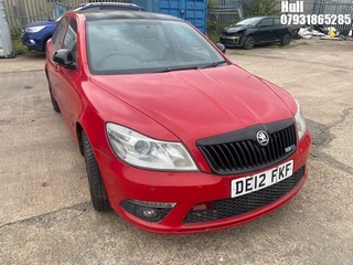 Location: Hull - 2012 SKODA OCTAVIA VRS TDI CR 5 Door Hatchback REG: DE12FKF, Keys: No, MOT Expiry date: 08/05/2025, 1968 Diesel, 6 Speed Manual Diesel, Former Keepers: 8