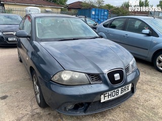 Location: Hull - 2008 SEAT IBIZA SPORTRIDER 3 Door Hatchback REG: FH08BRX, Keys: No, MOT Expiry date: 02/01/2026, 1390 Petrol, 5 Speed Manual Petrol, Former Keepers: 6