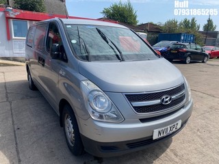 Location: Hull - 2011 HYUNDAI ILOAD COMFORT CRDI 116 Panel Van REG: NV11XPZ, Keys: No, MOT Expiry date: 09/01/2026, 2497 Diesel, 6 Speed Manual Diesel, Former Keepers: 3