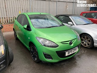 Location: Hayes - 2011 MAZDA 2 TAMURA 5 Door Hatchback REG: BP11GPY, Keys: No, MOT Expiry date: 13/04/2026, 1349 Petrol, 5 Speed Manual Petrol, Former Keepers: 6