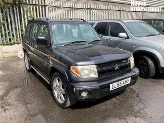 Location: Hayes - 2006 MITSUBISHI SHOGUN PININ GDI WARRIOR Estate REG: LL55AHV, Keys: No, MOT Expiry date: 11/01/2025, 1999 Petrol, 5 Speed Manual Petrol, Former Keepers: 6