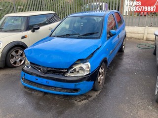 Location: Hayes - 2001 VAUXHALL CORSA ELEGANCE 16V 5 Door Hatchback REG: Y72JVH, Keys: No, MOT Expiry date: 12/07/2025, 1199 Petrol, 5 Speed Manual Petrol, Former Keepers: 6
