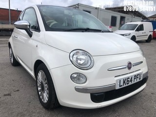 Location: Nottingham - 2014 FIAT 500 LOUNGE S-A 3 Door Hatchback REG: LK64PFU, 1242cc Petrol, 5 Speed Semi Auto Petrol, Former Keepers: 4, Keys: Yes, MOT Expiry date: 27/06/2025