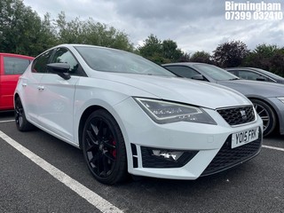 Location: Birmingham - 2015 SEAT LEON FR TECHNOLOGY TDI 5 DOOR HATCHBACK REG: YO15FRK, 1968CC DIESEL, 6 SPEED MANUAL DIESEL, Former Keepers: 7, Keys: Yes, MOT Expiry date: 27/06/2025