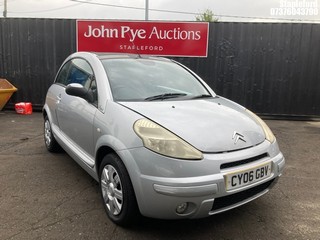 Location: Stapleford - 2006 CITROEN PLURIEL COTE D-AZUR Convertible REG: CY06GBV, Keys: Yes, MOT Expiry date: 26/08/2025, 1360 Petrol, 5 Speed Manual Petrol, Former Keepers: 3