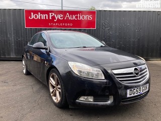 Location: Stapleford - 2009 VAUXHALL INSIGNIA SRI 5 Door Hatchback REG: DG59GXK, Keys: Yes, MOT Expiry date: 27/06/2025, 1796 Petrol, 6 Speed Manual Petrol, Former Keepers: 8