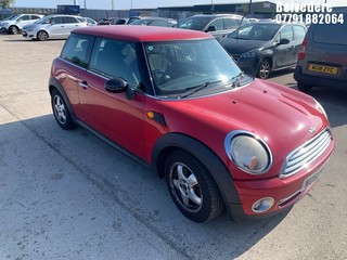 Location: Belvedere - 2008 MINI  ONE  3 DOOR HATCHBACK REG: WU58MZZ, 1397cc PETROL, 6 SPEED MANUAL PETROL, Former Keepers: 3, Keys: Yes, MOT Expiry date: 07/10/2025