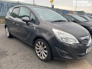 Location: Belvedere - 2013 VAUXHALL MERIVA SE TURBO MPV REG: DY13YRG, Keys: No, MOT Expiry date: 07/04/2025, 1364 Petrol, 5 Speed Manual Petrol, Former Keepers: 7