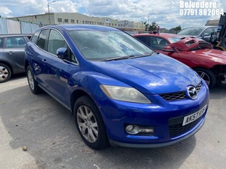 Location: Belvedere - 2008 MAZDA CX-7 Estate REG: AK57KHF, Keys: No, MOT Expiry date: 01/10/2025, 2261 Petrol, 6 Speed Manual Petrol, Former Keepers: 5