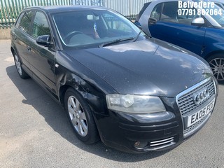 Location: Belvedere - 2005 AUDI A3 SE TDI AUTO 5 Door Hatchback REG: EA05FCG, Keys: No, MOT Expiry date: 13/05/2025, 1968 Diesel, 6 Speed Auto Diesel, Former Keepers: 8