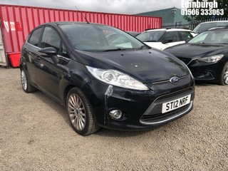 Location: Edinburgh - 2012 FORD FIESTA TITANIUM TDCI 70 5 Door Hatchback REG: ST12NRF, Keys: Yes, MOT Expiry date: 09/04/2025, 1399 Diesel, 5 Speed Manual Diesel, Former Keepers: 4