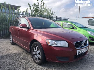 Location: Edinburgh - 2010 VOLVO V50 S Estate REG: ND10FVR, Keys: No, MOT Expiry date: 26/05/2026, 1596 Petrol, 5 Speed Manual Petrol, Former Keepers: 7