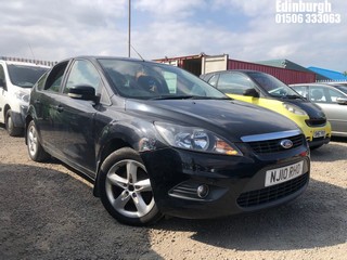 Location: Edinburgh - 2010 FORD FOCUS ZETEC TDCI 109 5 Door Hatchback REG: NJ10RHO, Keys: No, MOT Expiry date: 04/02/2025, 1560 Diesel, 5 Speed Manual Diesel, Former Keepers: 7