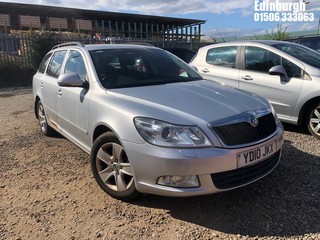 Location: Edinburgh - 2010 SKODA OCTAVIA ELEGANCE TDI Estate REG: YD10JKX, Keys: No, MOT Expiry date: 29/03/2024, 1896 Diesel, 5 Speed Manual Diesel, Former Keepers: 3