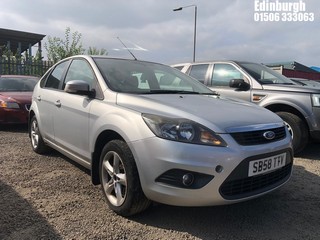 Location: Edinburgh - 2009 FORD FOCUS ZETEC 125 5 Door Hatchback REG: SB58TTV, Keys: No, MOT Expiry date: 28/12/2024, 1798 Petrol, 5 Speed Manual Petrol, Former Keepers: 6