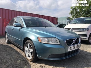 Location: Edinburgh - 2009 VOLVO S40 S 16V 4 Door Saloon REG: ST58HSA, Keys: No, MOT Expiry date: 16/04/2025, 1798 Petrol, 5 Speed Manual Petrol, Former Keepers: 4