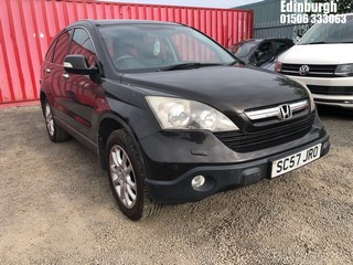 Location: Edinburgh - 2008 HONDA CR-V EX I-CTDI 5 Door Hatchback REG: SC57JRO, Keys: No, MOT Expiry date: 21/10/2024, 2204 Diesel, 6 Speed Manual Diesel, Former Keepers: 6