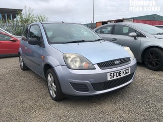 Location: Edinburgh - 2007 FORD FIESTA STYLE 3 Door Hatchback REG: SF08KGX, Keys: No, MOT Expiry date: 19/12/2024, 1242 Petrol, 5 Speed Manual Petrol, Former Keepers: 3