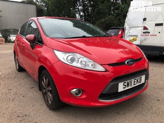 Location: MITCHAM - 2011 FORD FIESTA ZETEC 5 DOOR HATCHBACK REG: SW11EKB, 1242cc PETROL, 5 SPEED MANUAL PETROL, Former Keepers: 5, Keys: No, MOT: Expiry date12/06/2026