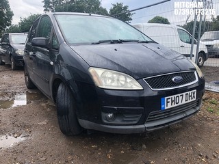 Location: Mitcham - 2007 FORD FOCUS C-MAX ZETEC MPV REG: FH07DHX, Keys: No, MOT Expiry date: 31/05/2023, 1596 Petrol, 5 Speed Manual Petrol, Former Keepers: 3