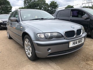 Location: Mitcham - 2003 BMW 318I SE 4 Door Saloon REG: H14NRD, Keys: No, MOT Expiry date: 07/07/2024, 1995 Petrol, 5 Speed Manual Petrol, Former Keepers: 5