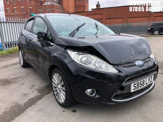 Location: Nottingham - 2009 FORD FIESTA TITANIUM 90 TDCI 5 Door Hatchback REG: SB58LYZ, Keys: No, MOT Expiry date: 03/11/2025, 1560 Diesel, 5 Speed Manual Diesel, Former Keepers: 8