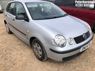 Location: Peterborough - 2004 VOLKSWAGEN POLO E 5 Door Hatchback REG: DN04HKC, Keys: No, MOT Expiry date: 06/05/2025, 1198 Petrol, 5 Speed Manual Petrol, Former Keepers: 4