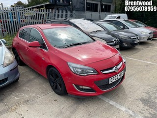 Location: Brentwood - 2012 VAUXHALL ASTRA SRI 5 Door Hatchback REG: EF62HWC, Keys: No, MOT Expiry date: 04/03/2026, 1598 Petrol, 5 Speed Manual Petrol, Former Keepers: 8