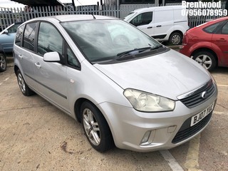 Location: Brentwood - 2007 FORD C-MAX ZETEC AUTO MPV REG: BJ07YUC, Keys: No, MOT Expiry date: 03.04.2025, 1999 Petrol, 4 Speed Auto Petrol, Former Keepers: 6