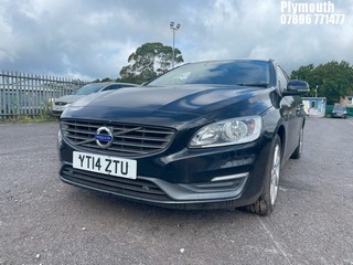 Location: Plymouth - 2014 VOLVO V60 SE NAV D4 Estate REG: YT14ZTU, Keys: No, MOT Expiry date: 06/11/2023, 1969 Diesel, 6 Speed Manual Diesel, Former Keepers: 2