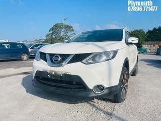 Location: Plymouth - 2017 NISSAN QASHQAI TEKNA DCI 5 Door Hatchback REG: HF11RAE, Keys: No, MOT Expiry date: 04/08/2024, 1461 Diesel, 6 Speed Manual Diesel, Former Keepers: 2