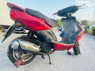 Location: Plymouth - 2002 SYM SHARK Scooter REG: WJ02LNF, Keys: No, MOT Expiry date: 30/10/2021, 125 Petrol, , Former Keepers: 6