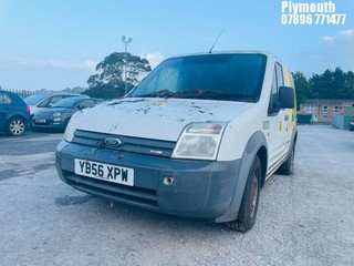 Location: Plymouth - 2007 FORD TRANSIT CONN T200 75 Panel Van REG: YB56XPW, Keys: No, MOT Expiry date: 08/03/2025, 1753 Diesel, 5 Speed Manual Diesel, Former Keepers: 1