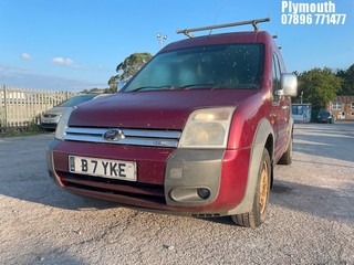 Location: Plymouth - 2007 FORD TOURNEO CONN T230 LX90 Van With Side Windows REG: B7YKE, Keys: No, MOT Expiry date: 23/11/2024, 1753 Diesel, 5 Speed Manual Diesel, Former Keepers: 4