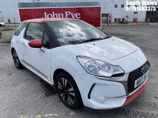Location: South Wales - 2017 DS DS3 CHIC PURETECH 3 Door Hatchback REG: WX17XLL, 1200cc Petrol, 5 Speed Manual Petrol, Former Keepers: 2, Keys: Yes, MOT Expiry date: 29/05/2025