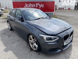 Location: South Wales - 2013 BMW 118D M SPORT 5 Door Hatchback REG: YK13ADZ, Keys: No, MOT Expiry date: 02/11/2024, 1995 Diesel, 6 Speed Manual Diesel, Former Keepers: 7