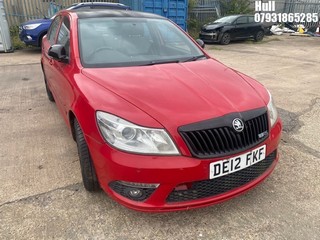 Location: Hull - 2012 SKODA OCTAVIA VRS TDI CR 5 Door Hatchback REG: DE12FKF, Keys: No, MOT Expiry date: 08/05/2025, 1968 Diesel, 6 Speed Manual Diesel, Former Keepers: 8