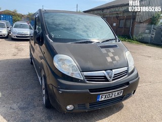 Location: Hull - 2002 VAUXHALL VIVARO 2700 DI SWB Panel Van REG: FX02LKP, Keys: No, MOT Expiry date: 13/06/2025, 1870 Diesel, 5 Speed Manual Diesel, Former Keepers: 7