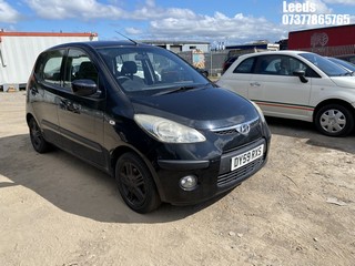 Location: Leeds - 2009 HYUNDAI I10 COMFORT 5 Door Hatchback REG: DY59RXS, Keys: No, MOT Expiry date: 04-10-2025, 1248 Petrol, 5 Speed Manual Petrol, Former Keepers: 5