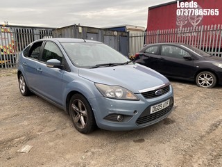 Location: Leeds - 2009 FORD FOCUS ZETEC 100 5 Door Hatchback REG: DG09AYF, Keys: No, MOT Expiry date: 04-02-2026, 1596 Petrol, 5 Speed Manual Petrol, Former Keepers: 7