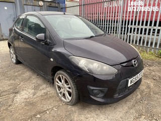 Location: Leeds - 2009 MAZDA 2 TAMURA 3 Door Hatchback REG: WG59OTZ, Keys: Required, MOT Expiry date: 12-05-2025, 1349 Petrol, 5 Speed Manual Petrol, Former Keepers: 2