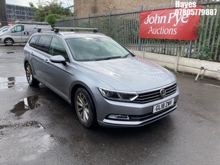 Location: Hayes - 2018 VOLKSWAGEN PASSAT SE BUSINESS TDI BM Estate REG: GL18ZWV, Keys: Yes, MOT Expiry date: 14/02/2025, 1598 Diesel, 7 Speed S-Auto Diesel, Former Keepers: 3