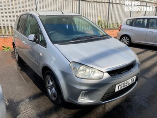 Location: Hayes - 2009 FORD C-MAX ZETEC AUTO MPV REG: YS09LTK, Keys: No, MOT Expiry date: 19/08/2025, 1999 Petrol, 4 Speed Auto Petrol, Former Keepers: 6