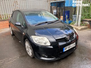 Location: Hayes - 2009 TOYOTA AURIS SR D-4D 5 Door Hatchback REG: RF58LCA, Keys: No, MOT Expiry date: 25/11/2024, 1998 Diesel, 5 Speed Manual Diesel, Former Keepers: 4