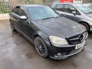 Location: Hayes - 2007 MERCEDES C220 SPORT CDI 4 Door Saloon REG: NA07AYA, Keys: No, MOT Expiry date: 30/01/2026, 2148 Diesel, 6 Speed Manual Diesel, Former Keepers: 11